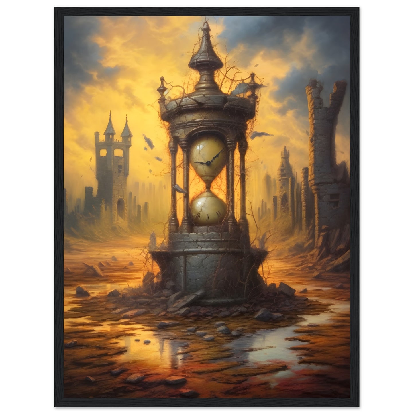 Surreal Timepiece - Poster