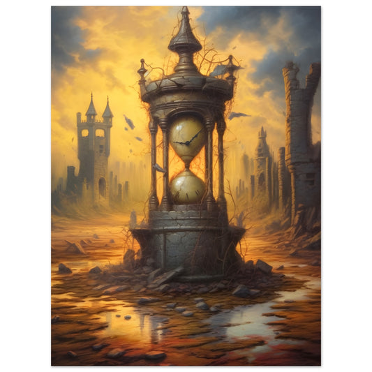 Surreal Timepiece - Poster