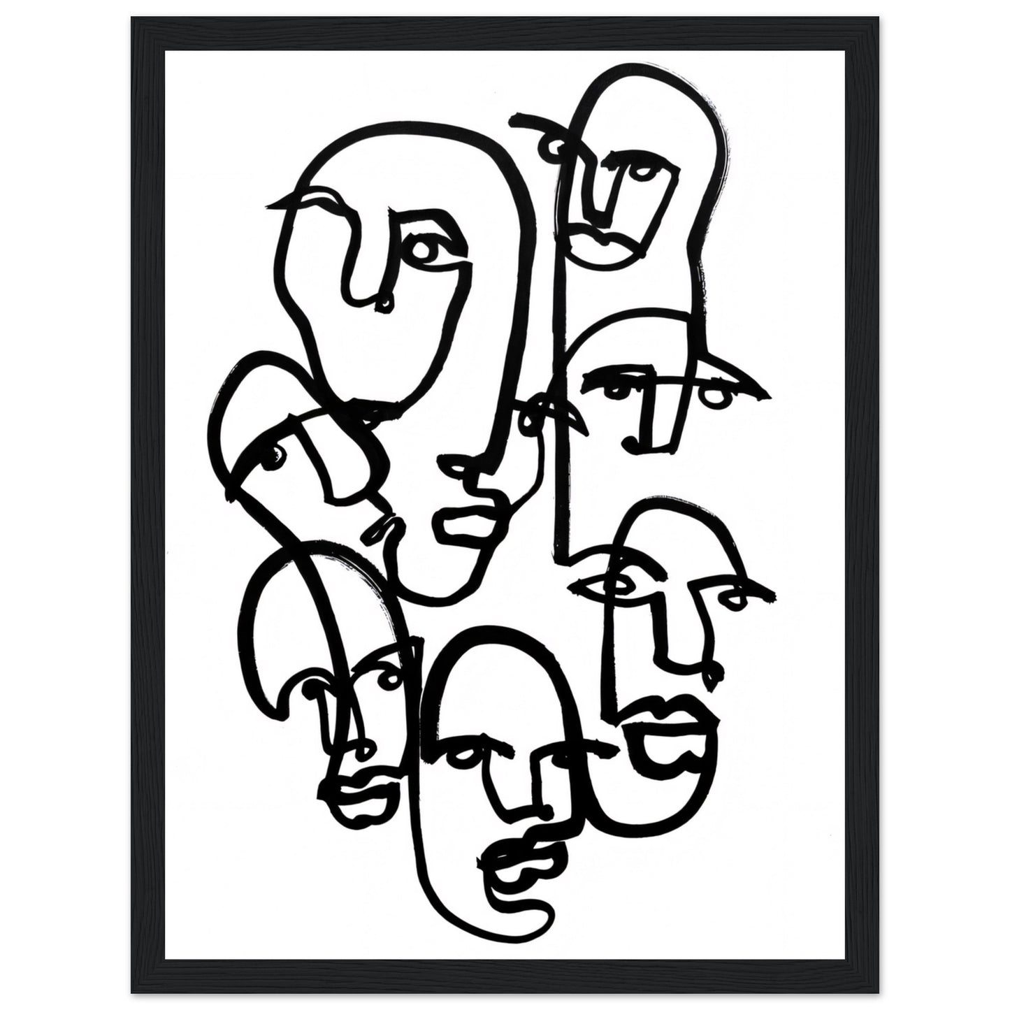 Faces - Poster
