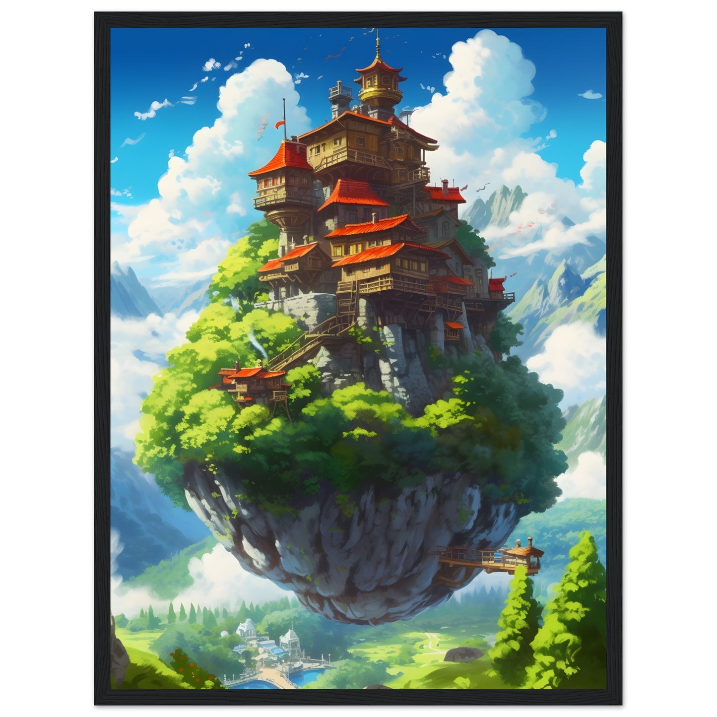 Flying Island - Poster