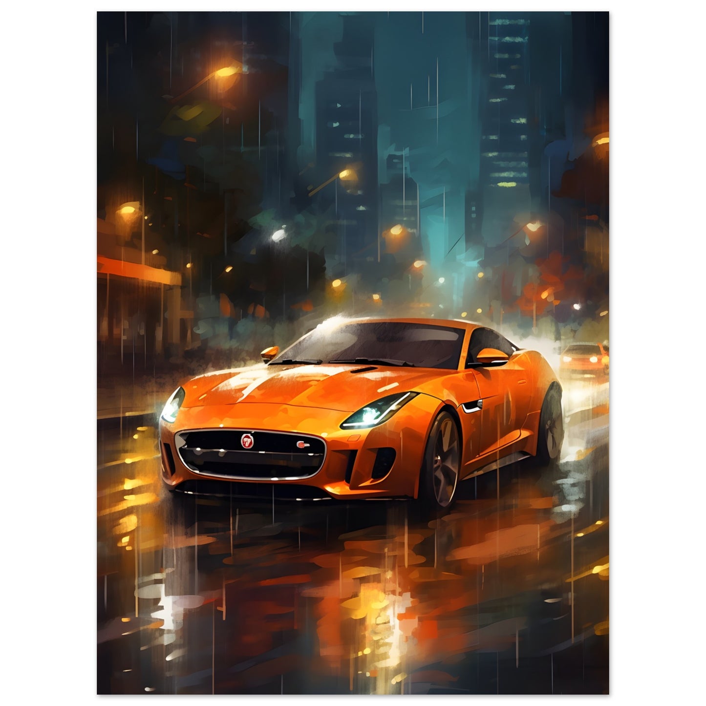 Jaguar F-Type II - Poster