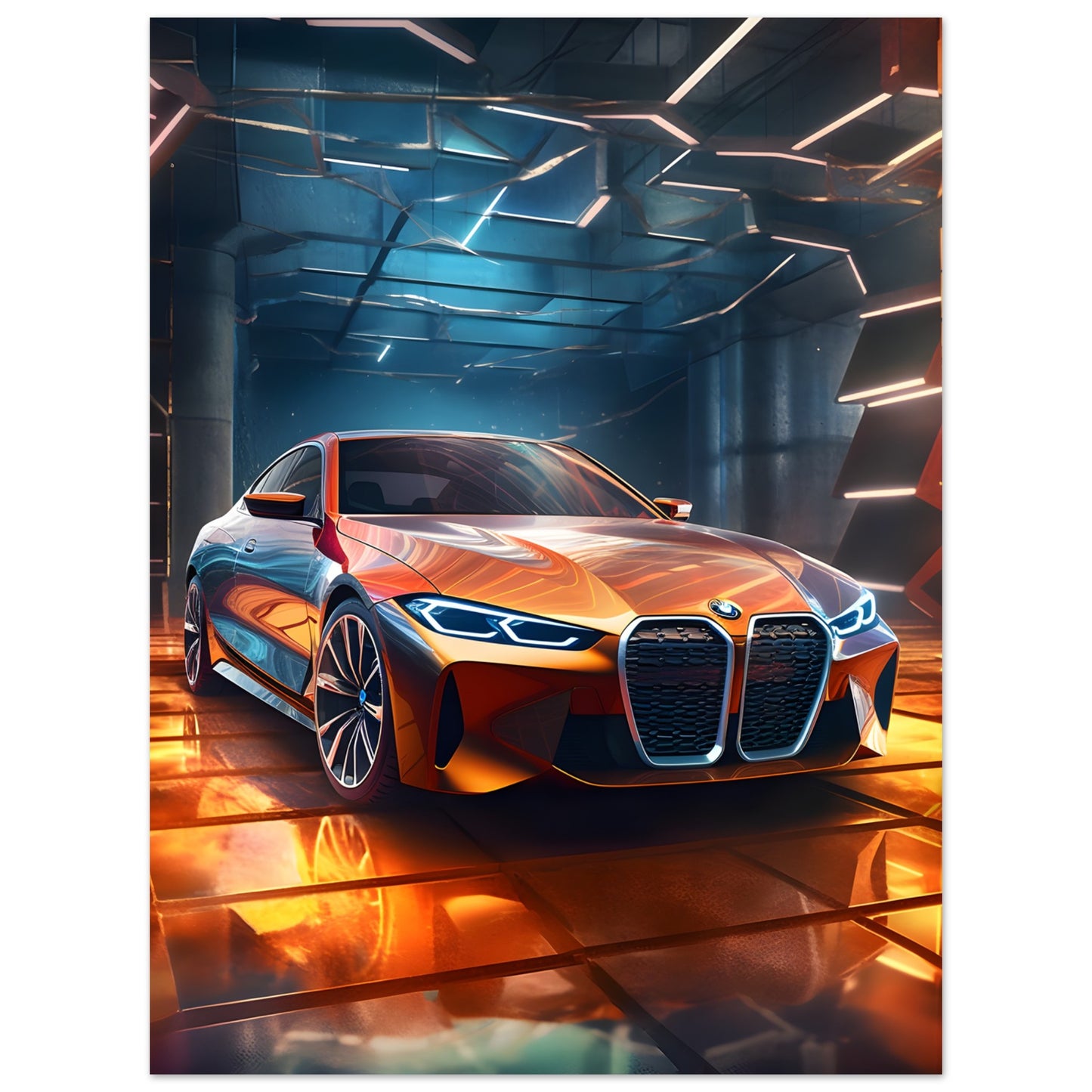 BMW i4 - Poster
