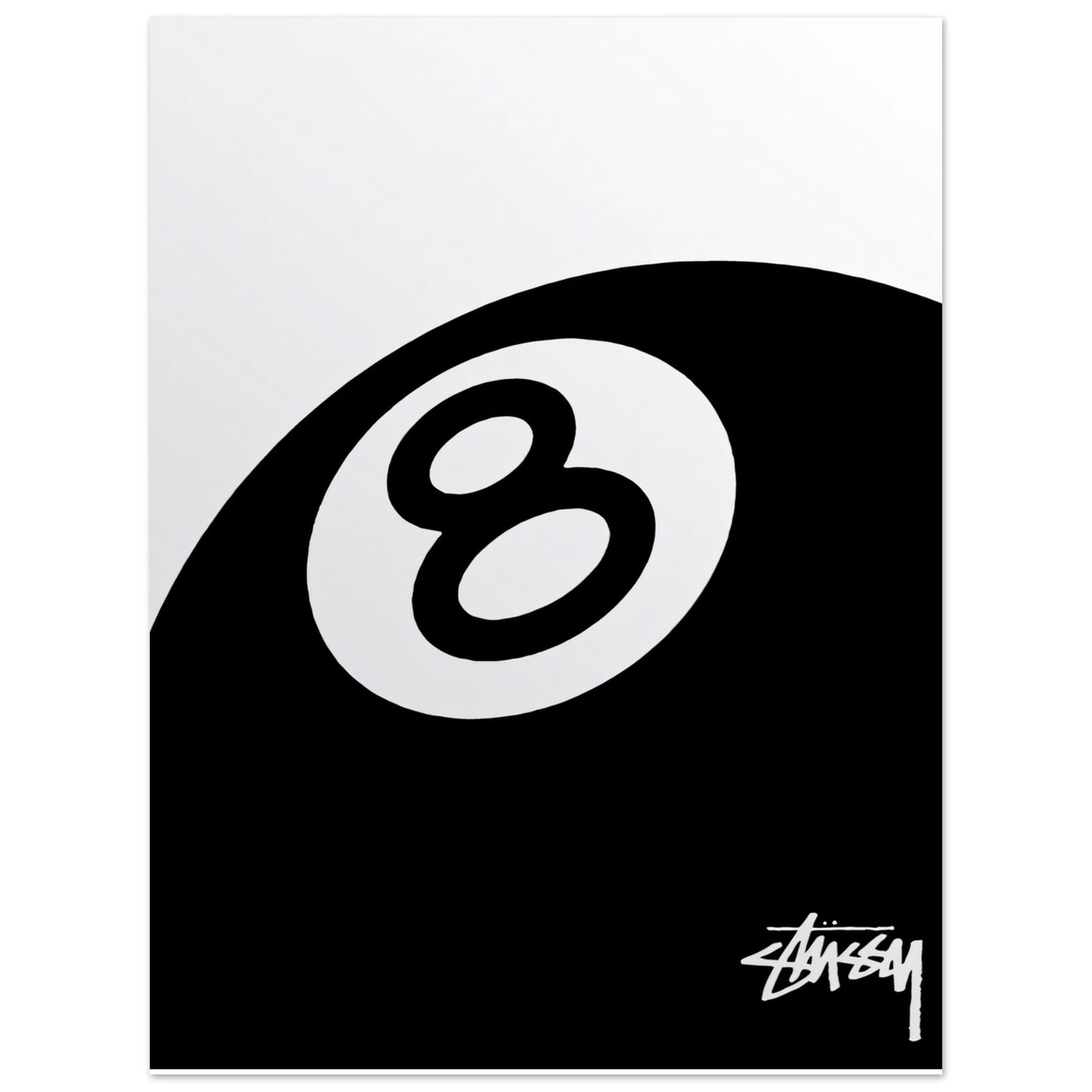 Stussy 8 Ball - Poster