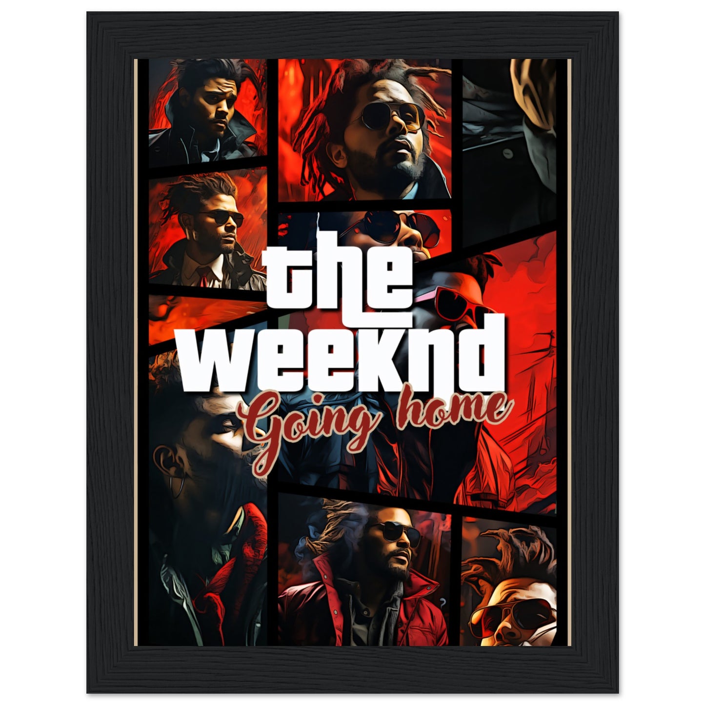 Going Home Weeknd - Poster