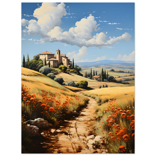 Countryside Serenity - Poster