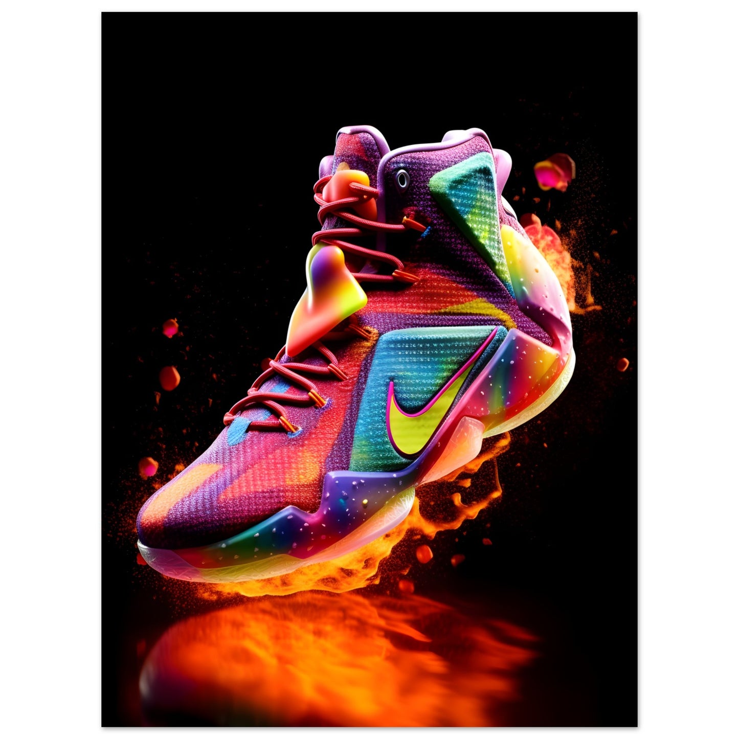 Nike LeBron 12 - Poster