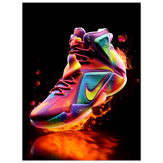 Nike LeBron 12 - Poster