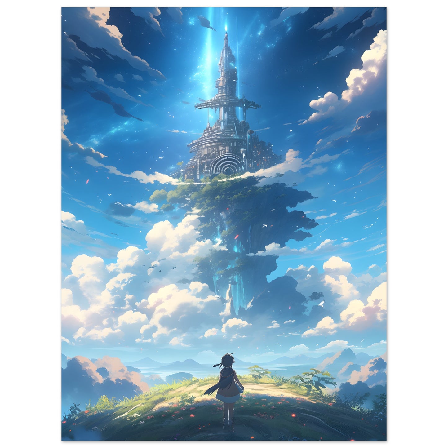 Flying Castle - Poster