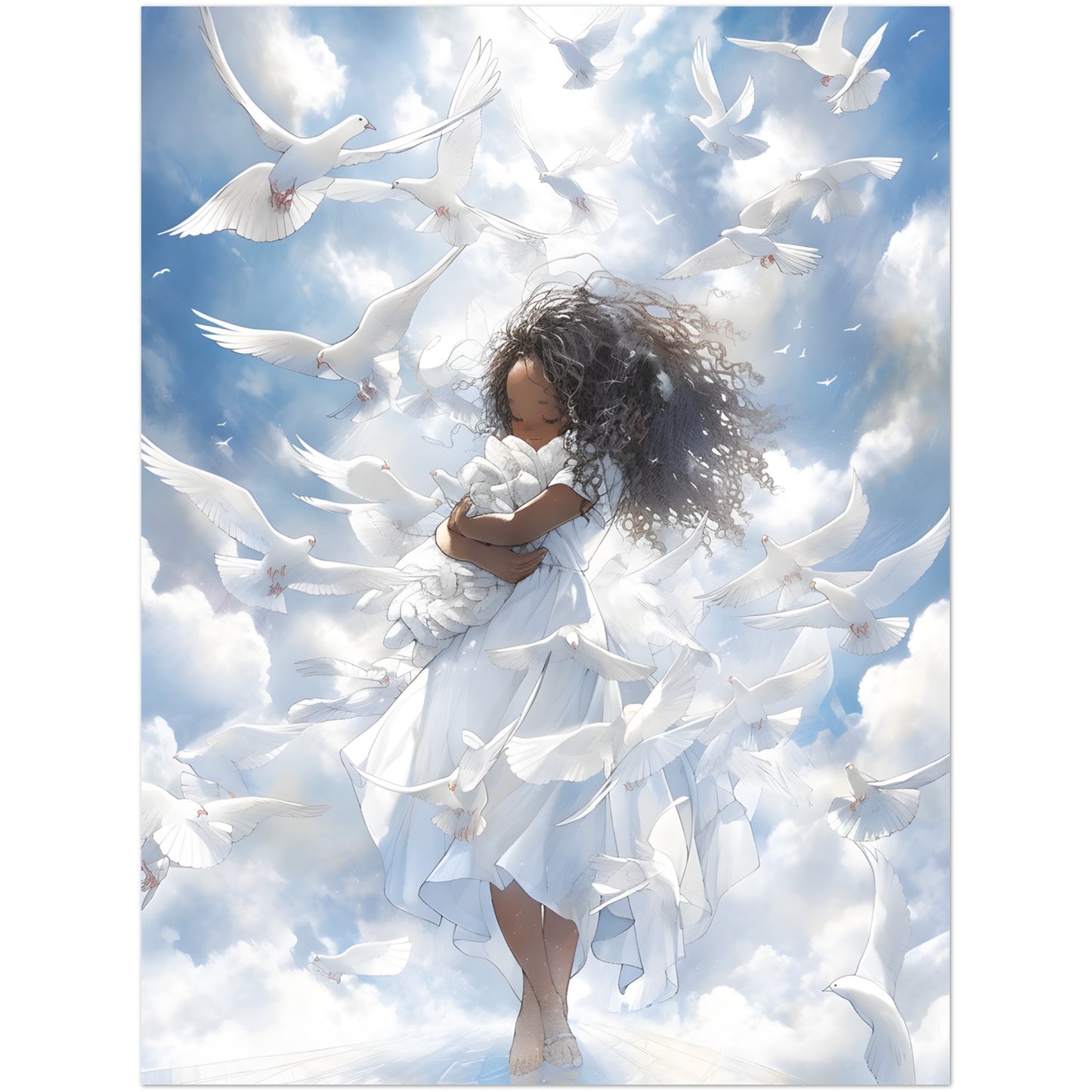 Dancing with the Clouds - Poster