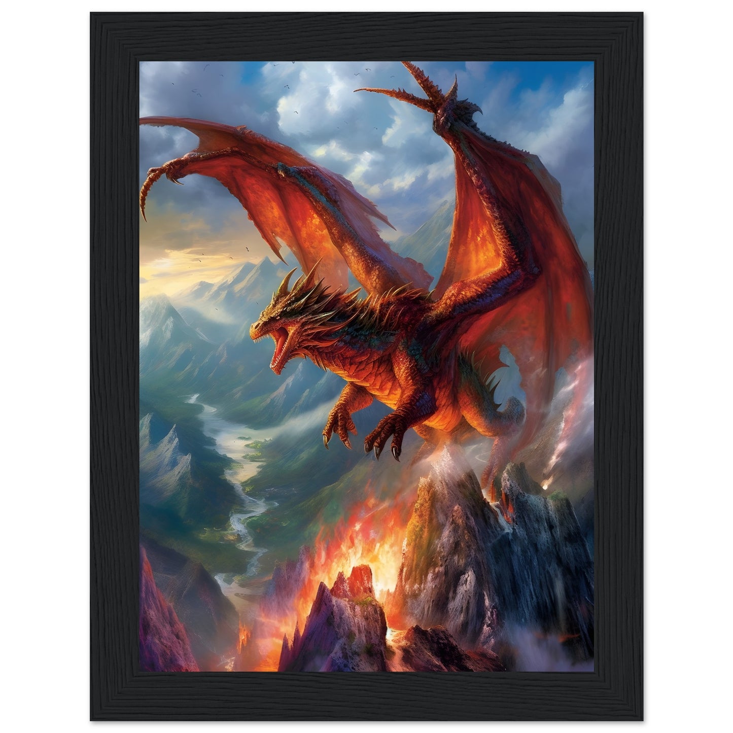 Rulers of Fire and Fury - Poster