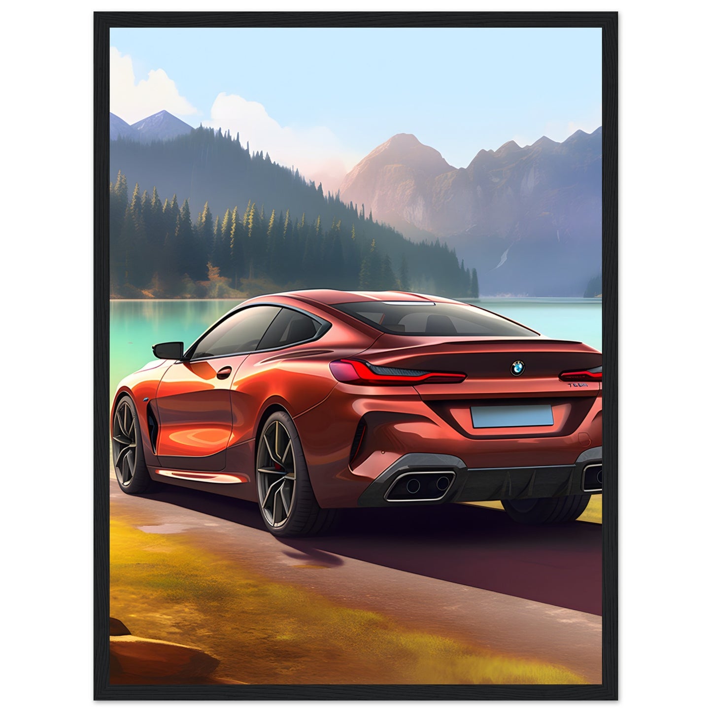 BMW 8er - Poster