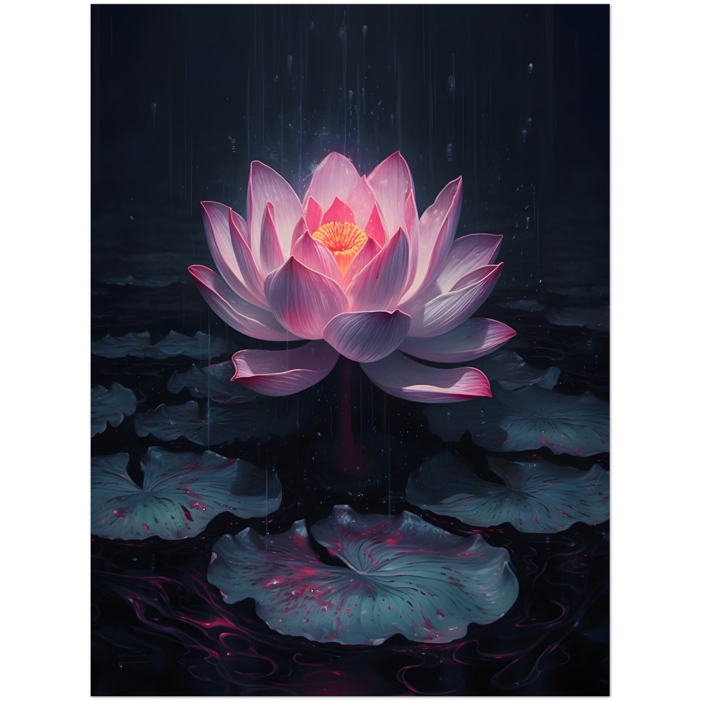 Pink Lotus - Poster