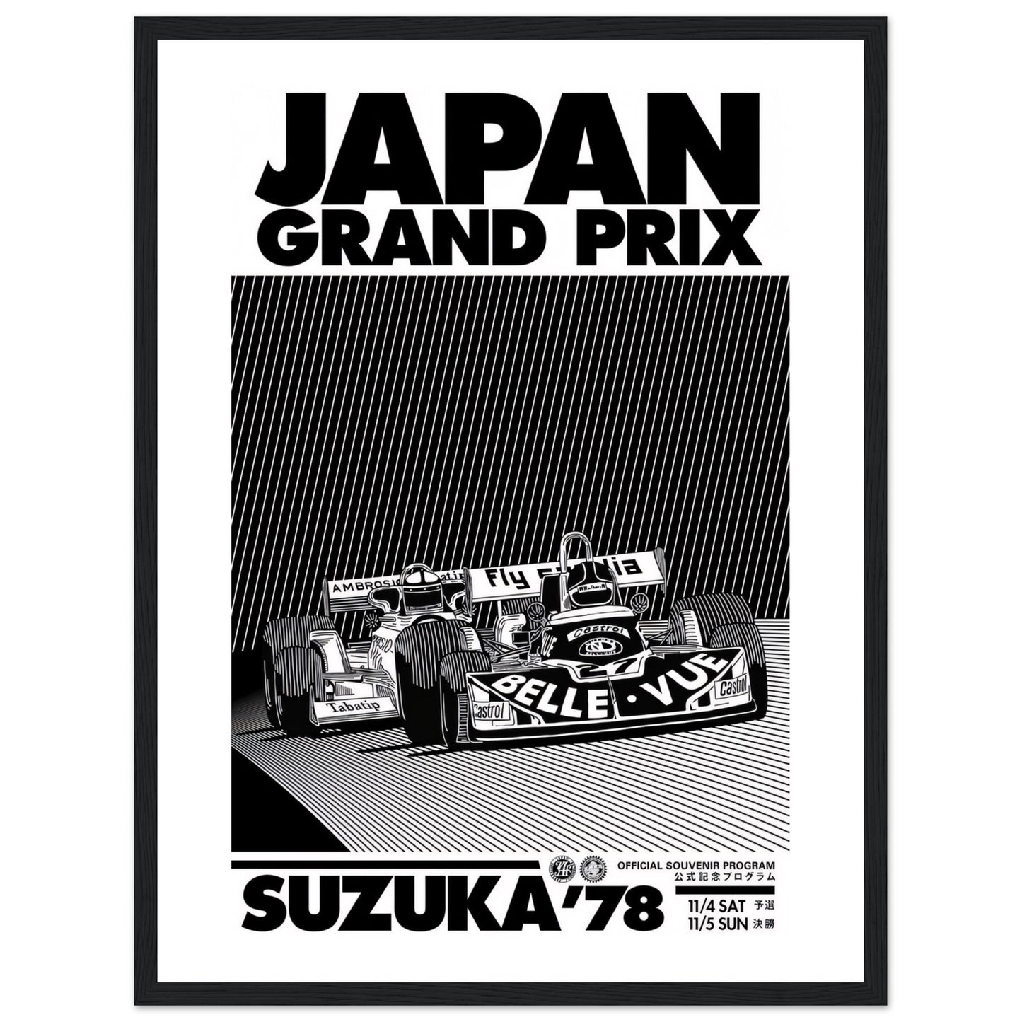 Japan Grand Prix - Poster