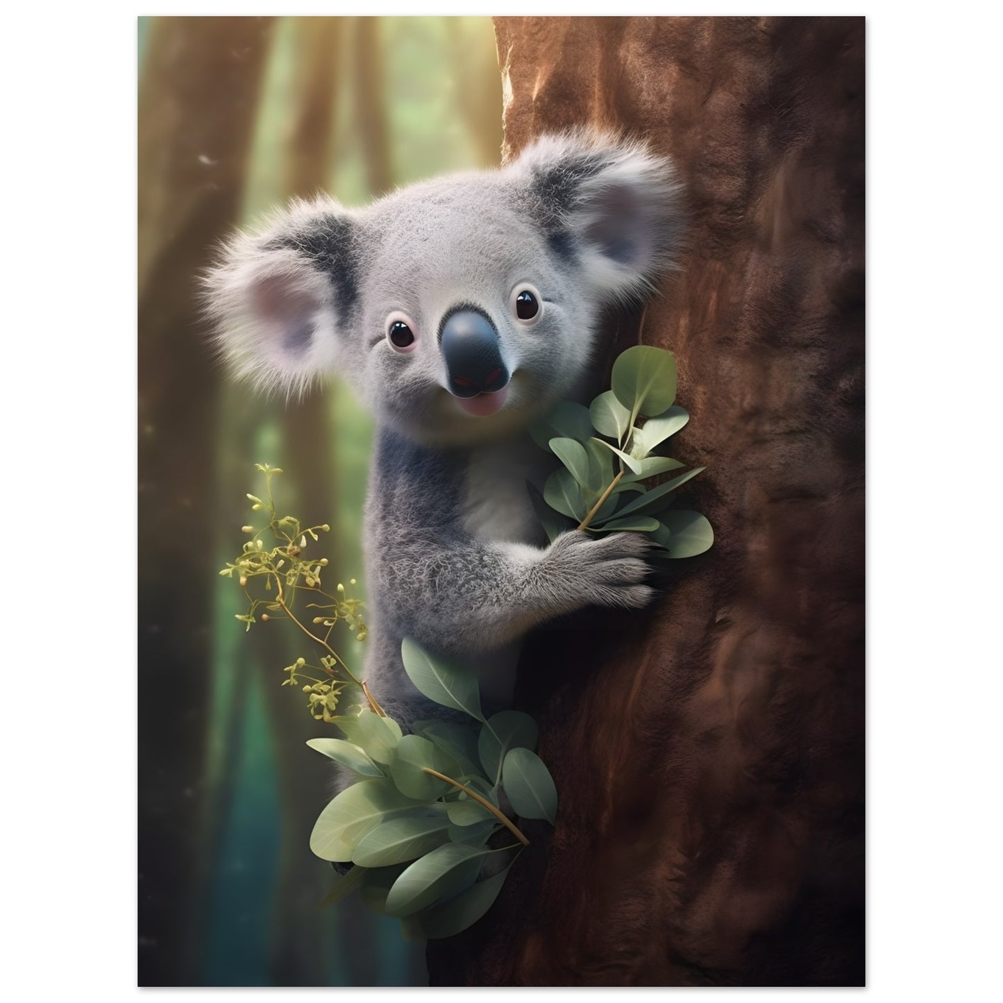 Cute Koala - Poster