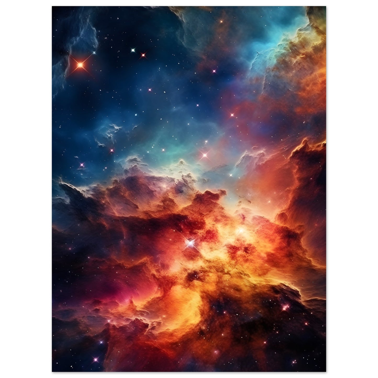 Glimmering Cosmos - Poster