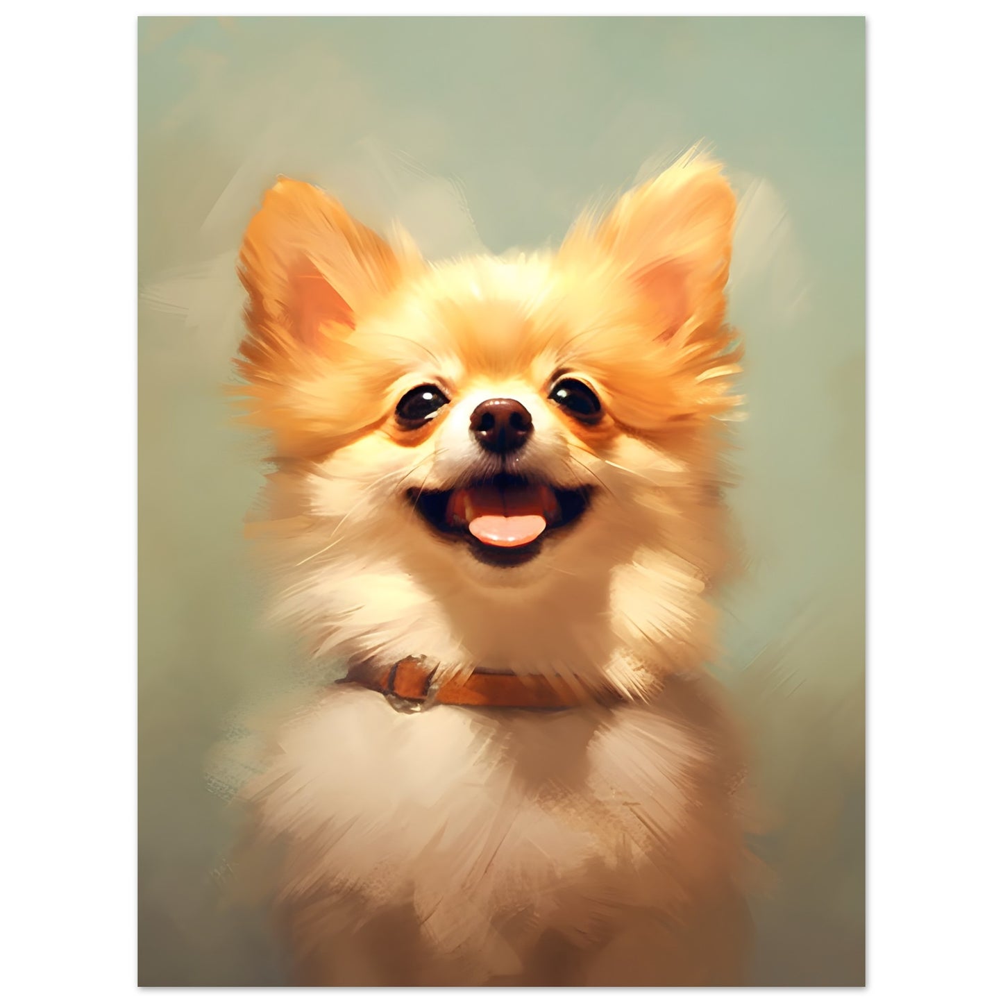 Long Haired Chihuahua - Poster