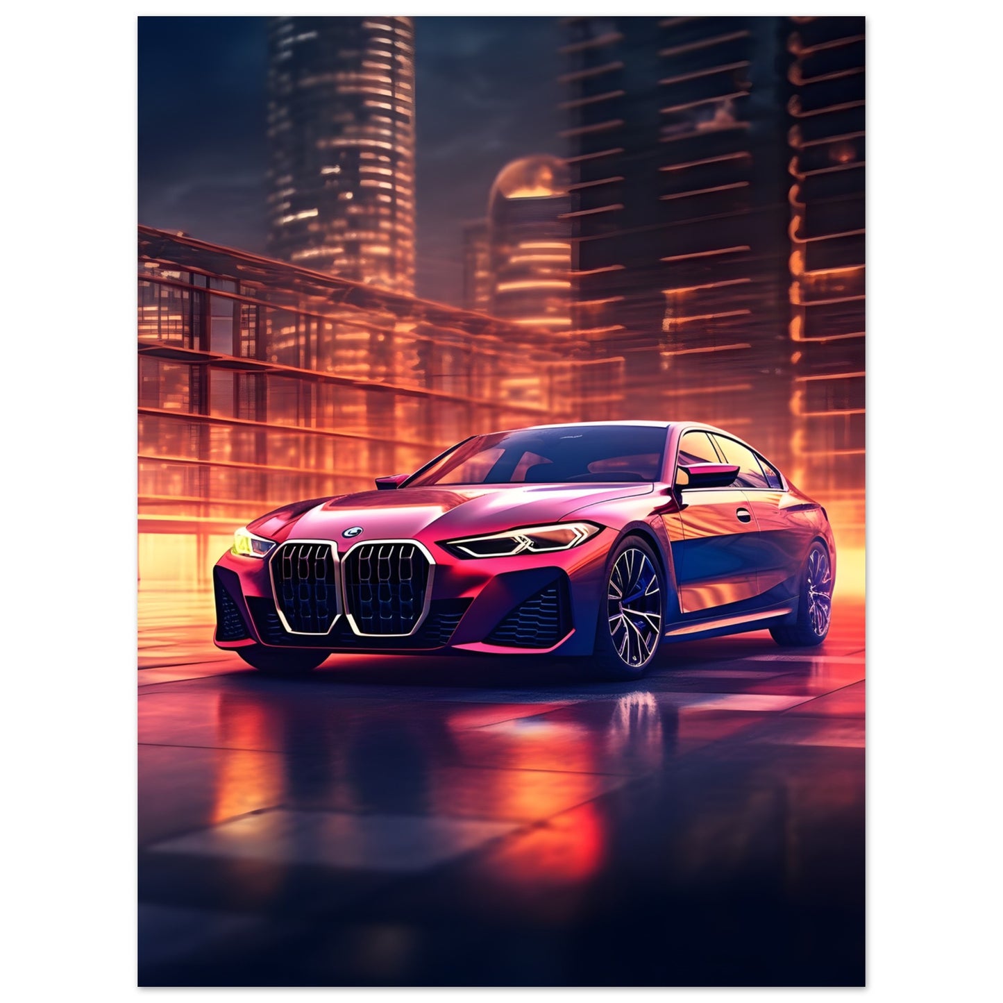 BMW i4 - Poster