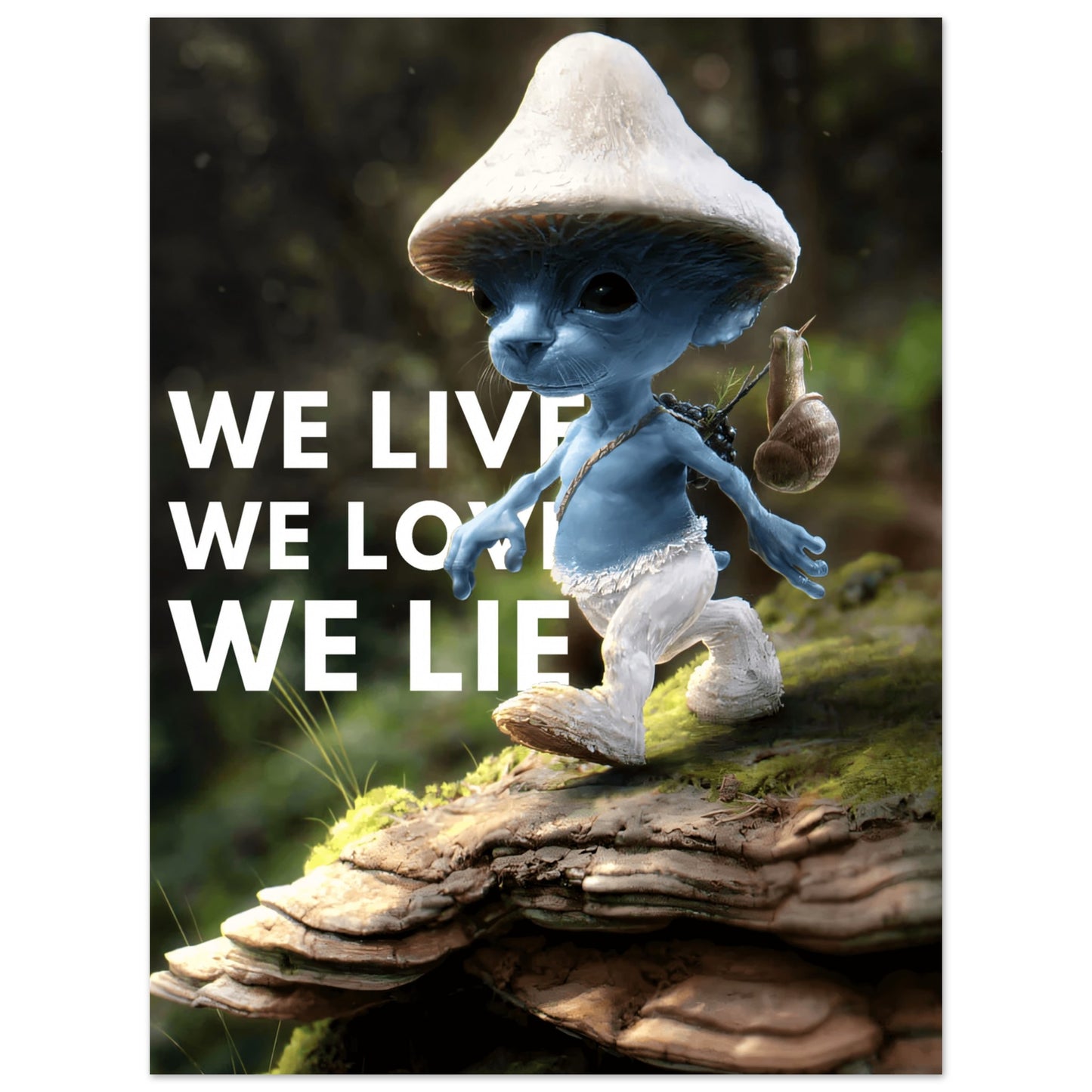 Smurf Cat - Poster