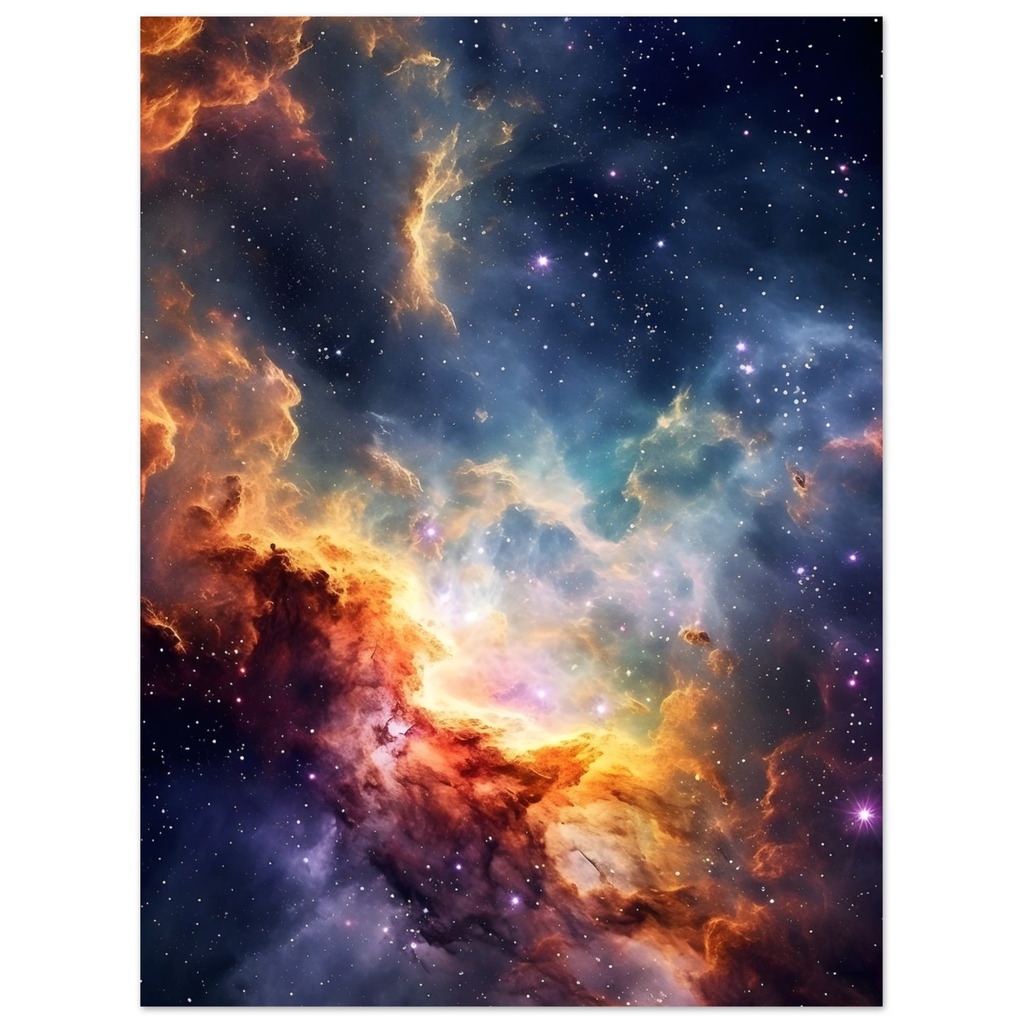 Celestial Luminescence - Poster