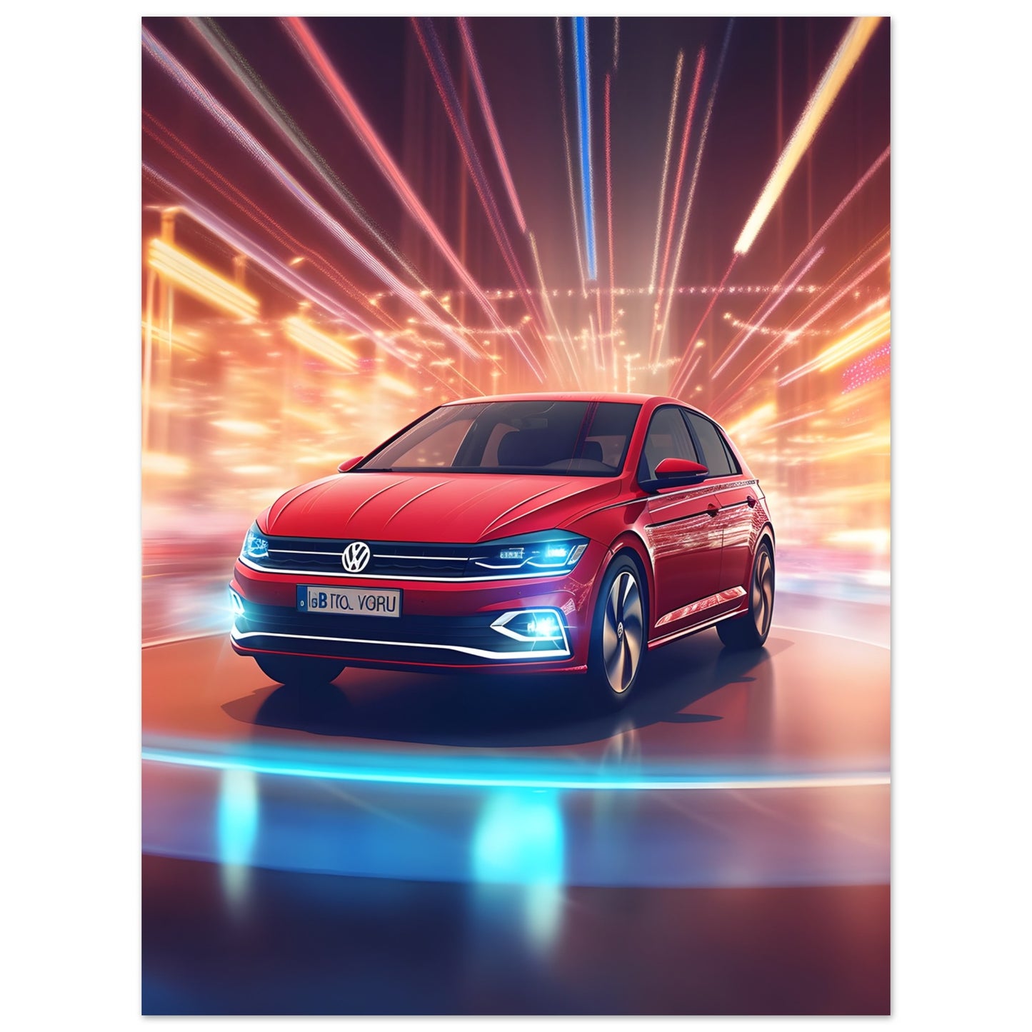Volkswagen Polo GTI - Poster