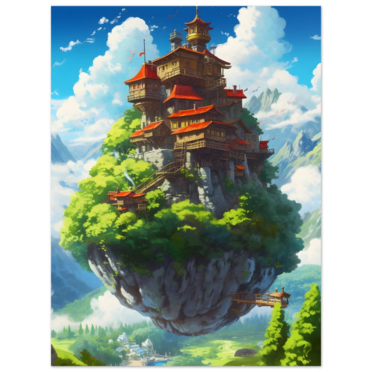 Flying Island - Poster