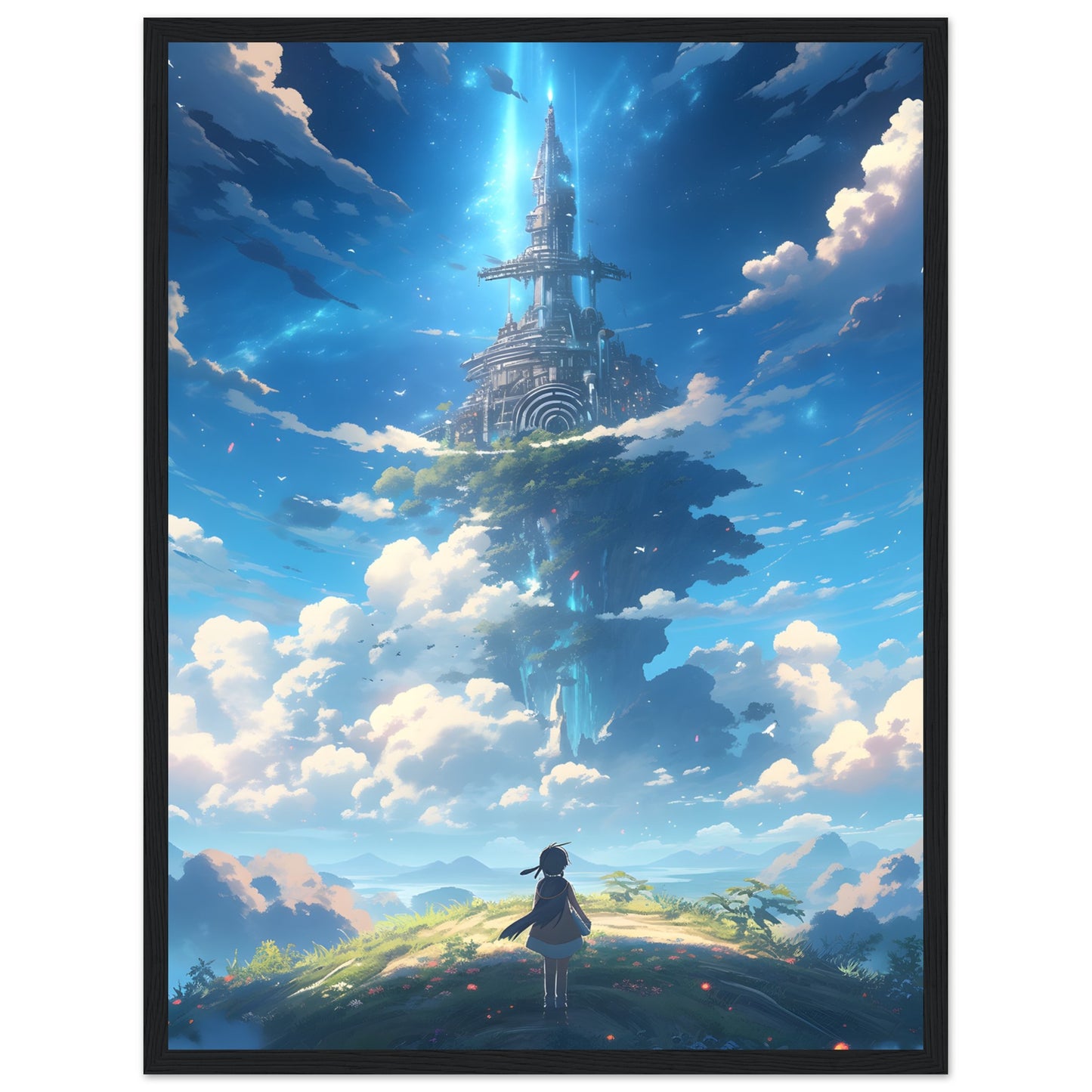 Flying Castle - Poster