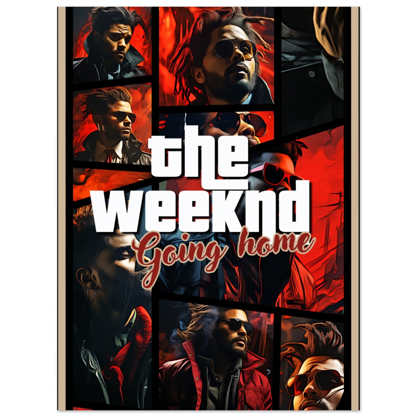Going Home Weeknd - Poster