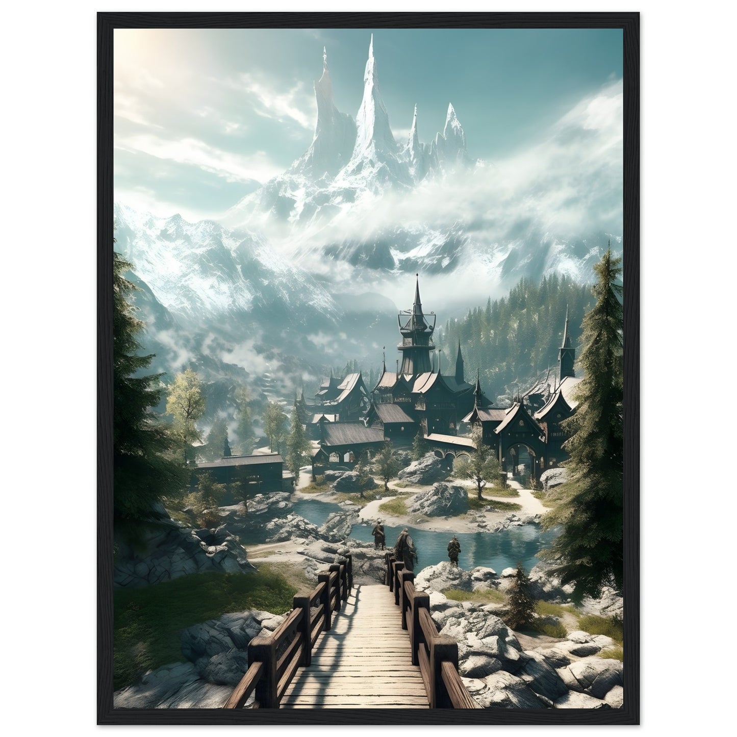 Carrera Blanca - Póster 