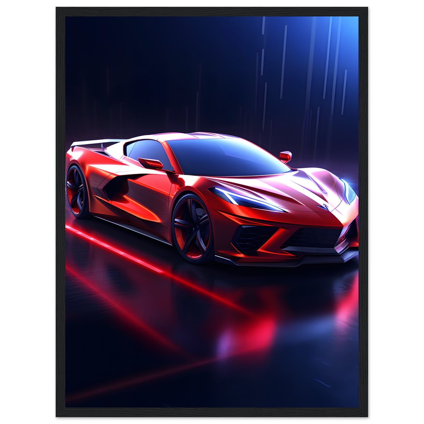 Chevrolet Corvett - Poster