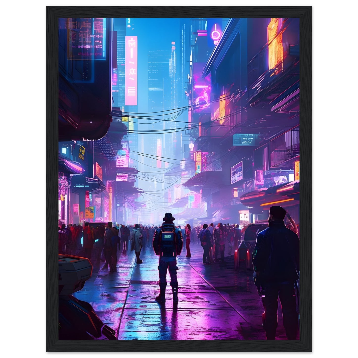 Techno Noir - Poster 