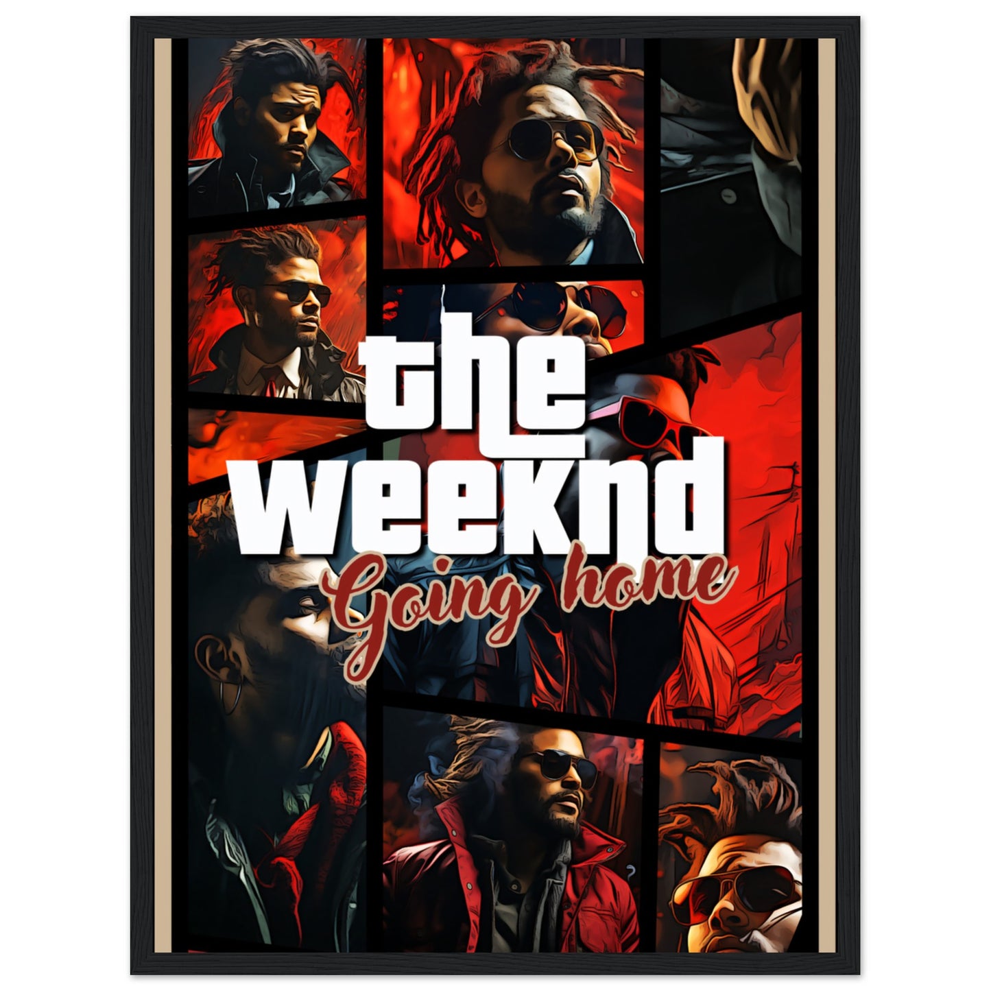 Going Home Weeknd - Poster