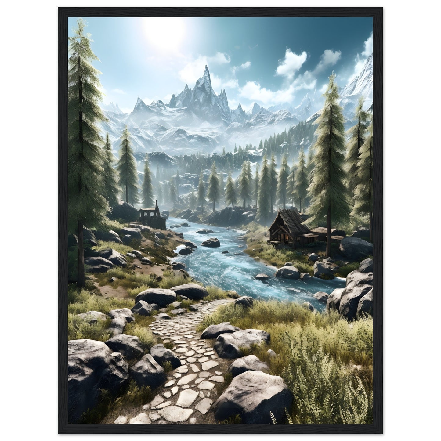 Ethereal Peaks - Poster
