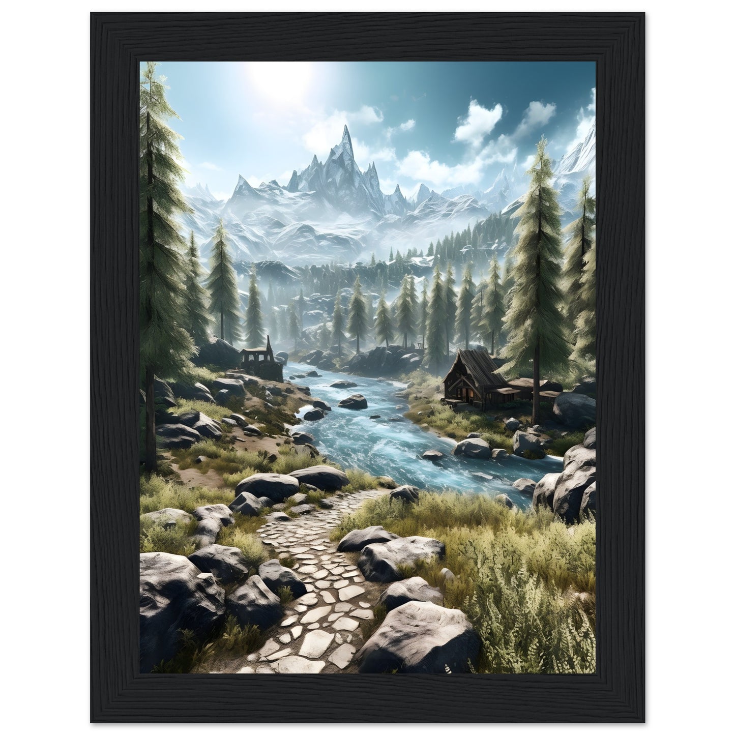 Ethereal Peaks - Poster