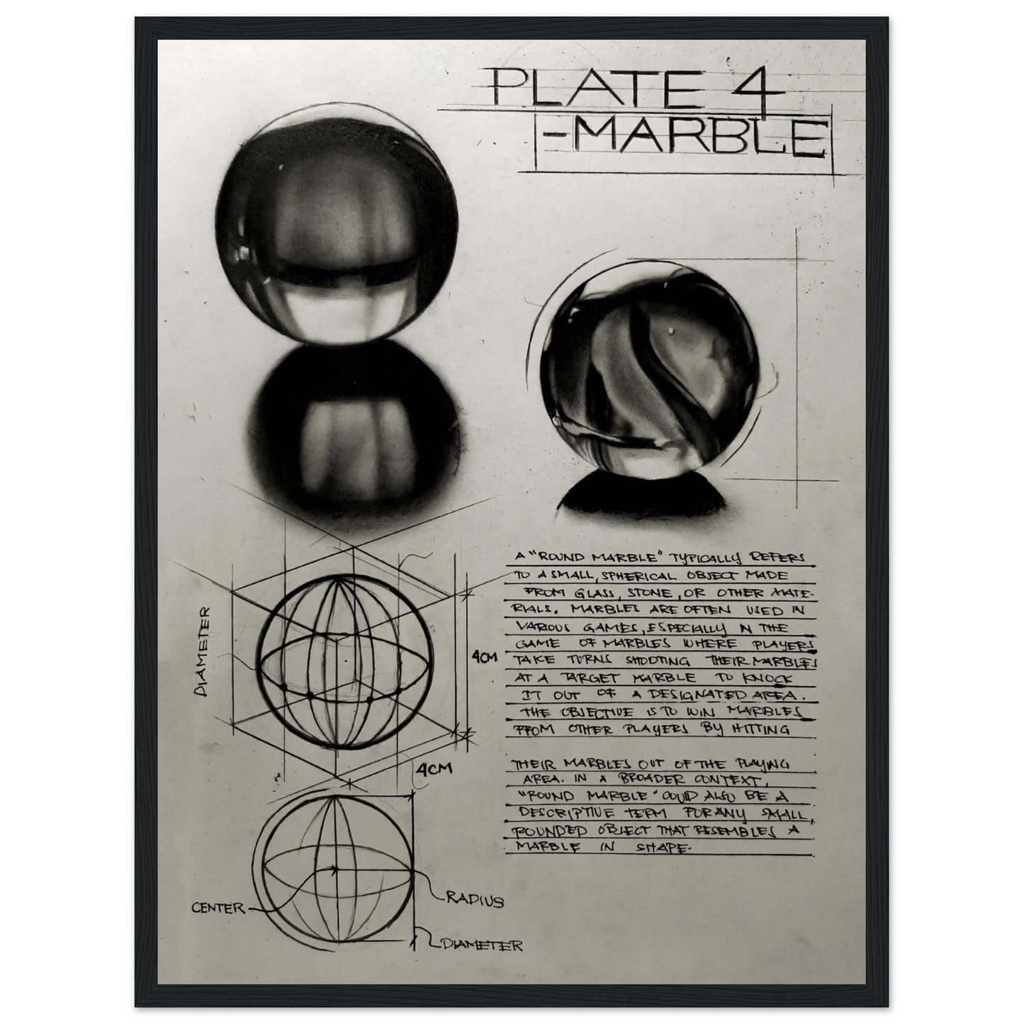 Marble - Poster
