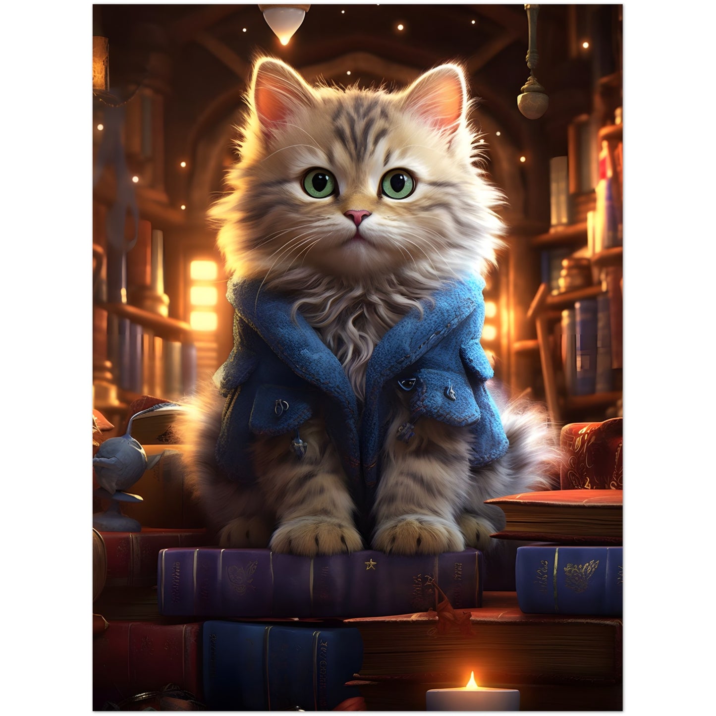 Wizard Whiskers - Poster