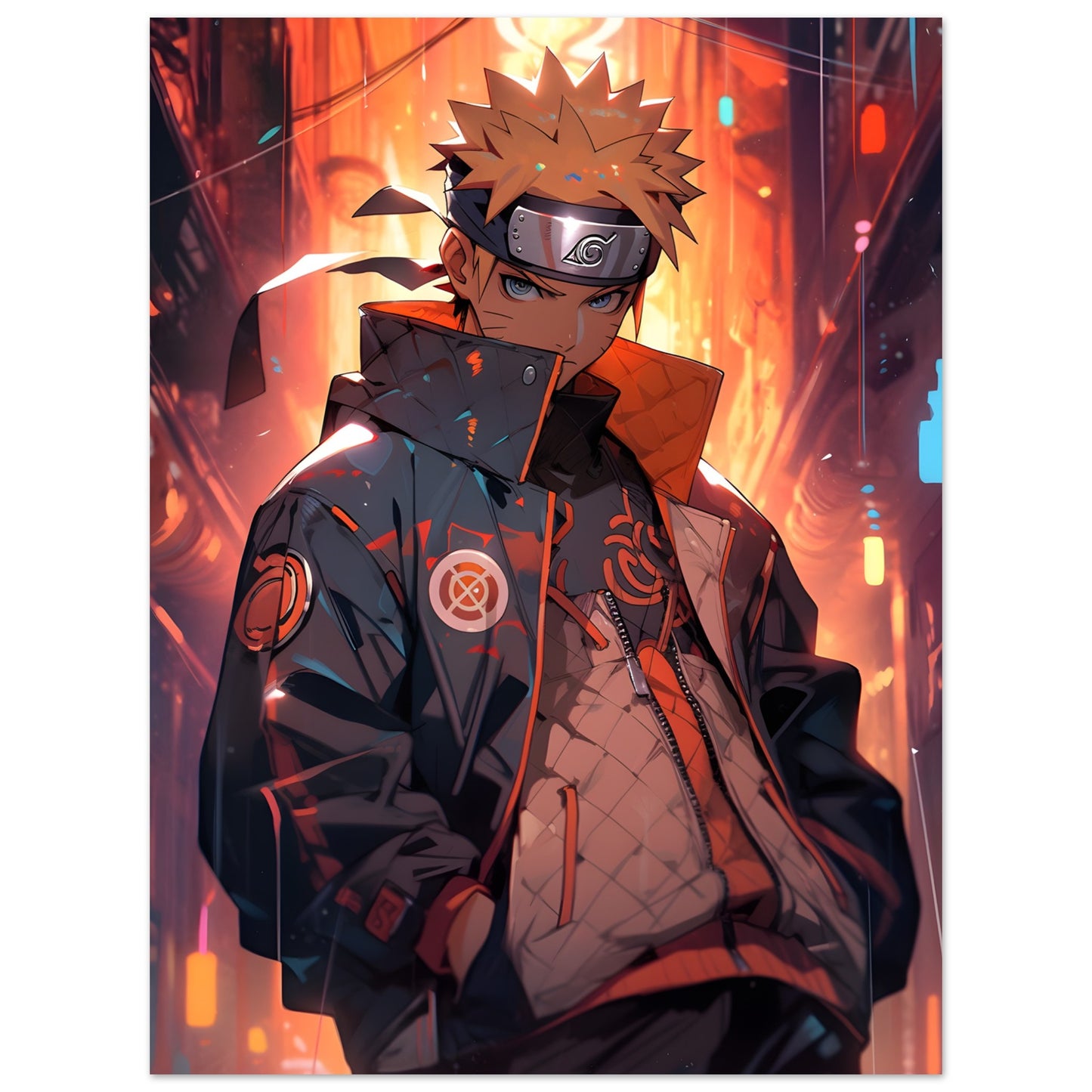 The Orange Flash - Poster