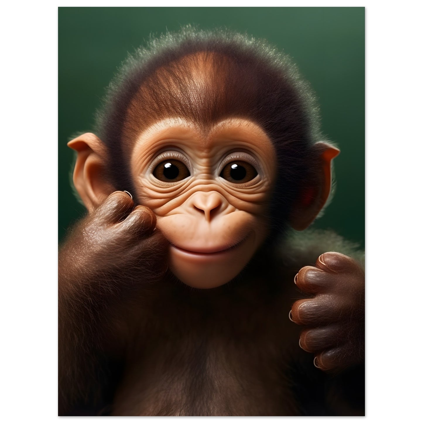 Baby Monkey - Poster