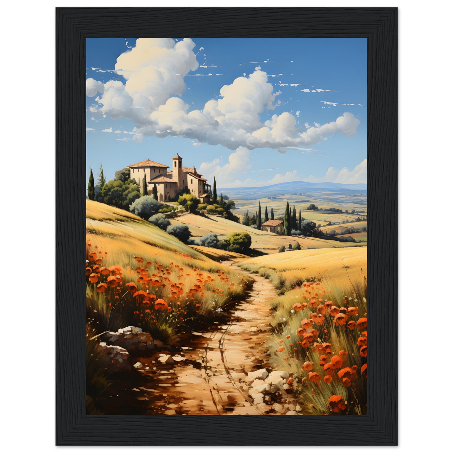 Countryside Serenity - Poster