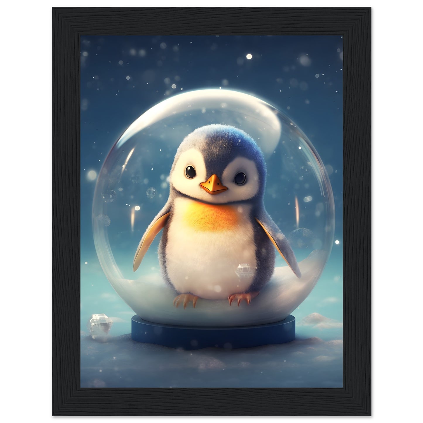 Playful Waddlers - Poster