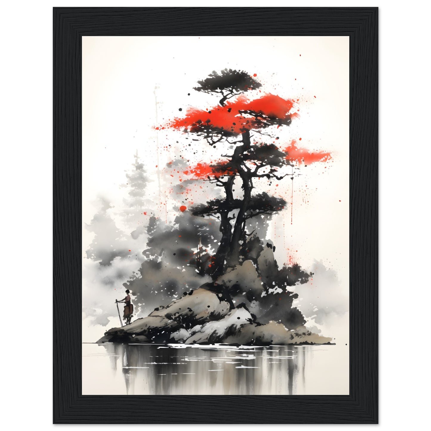 Zen in Tinte - Poster