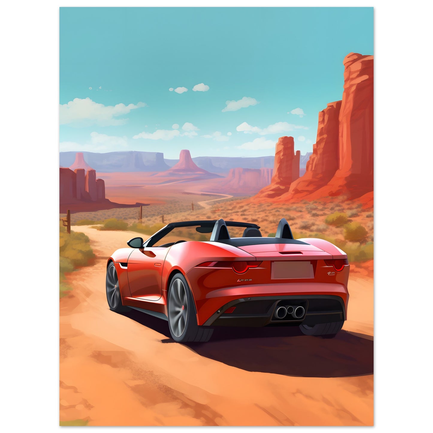 Jaguar F Type - Poster 