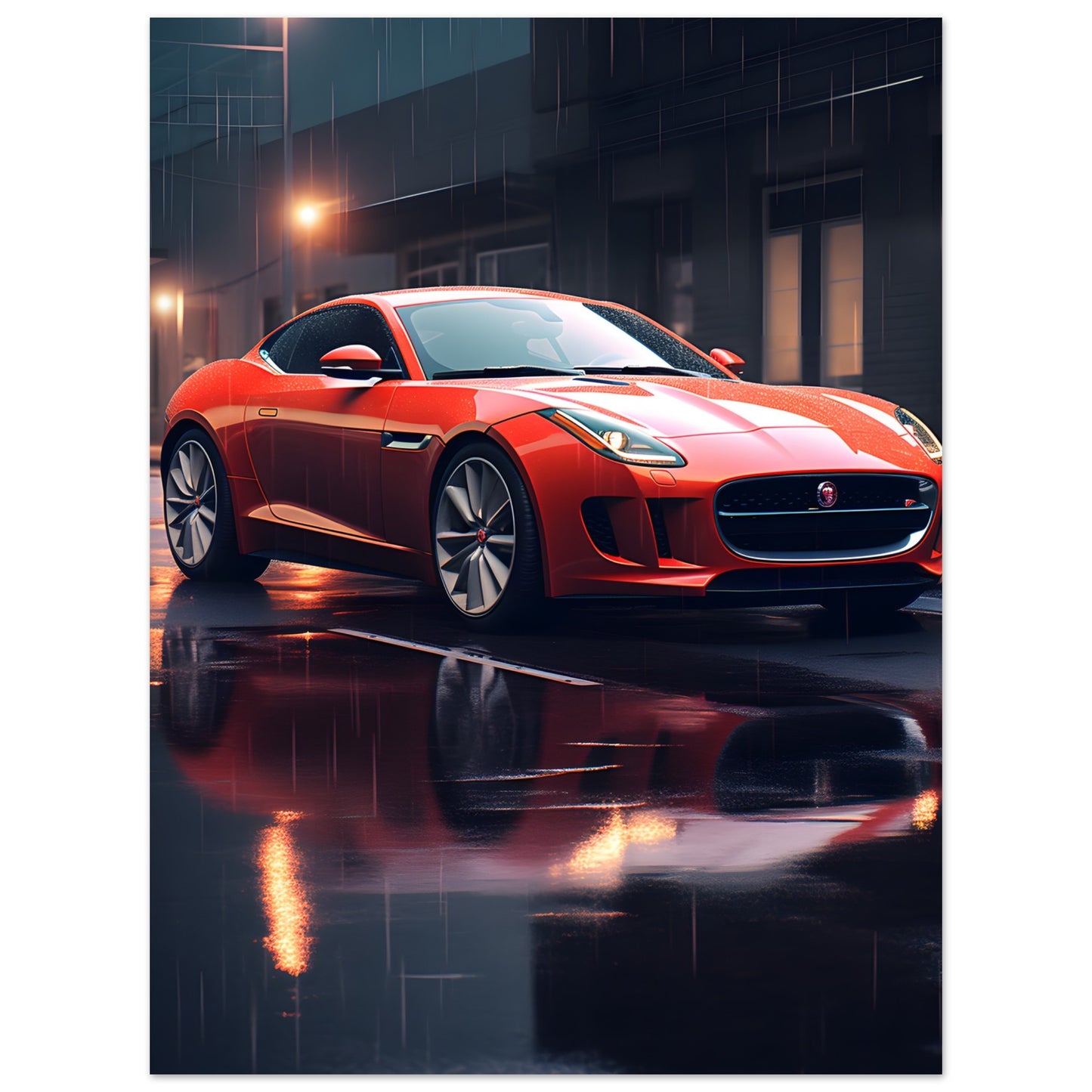 Jaguar F-Type III - Poster