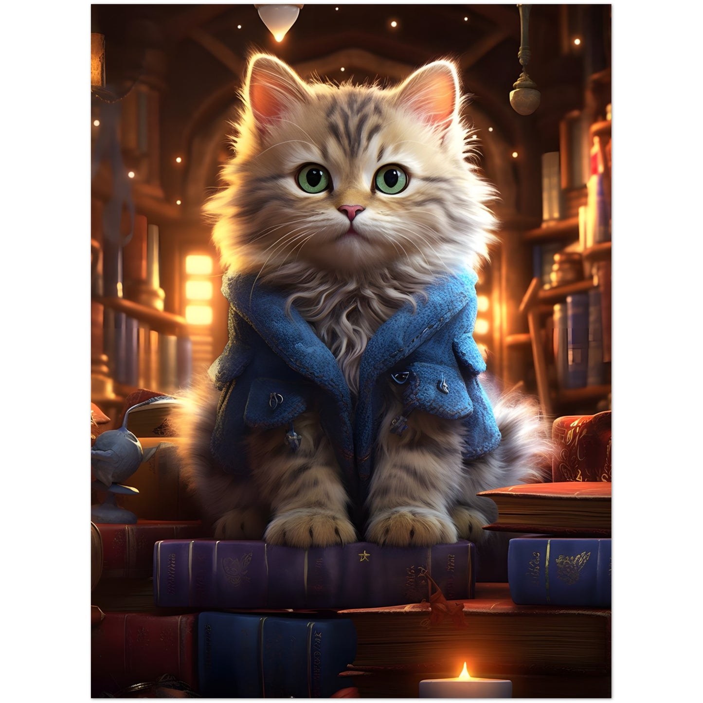 Wizard Whiskers - Poster