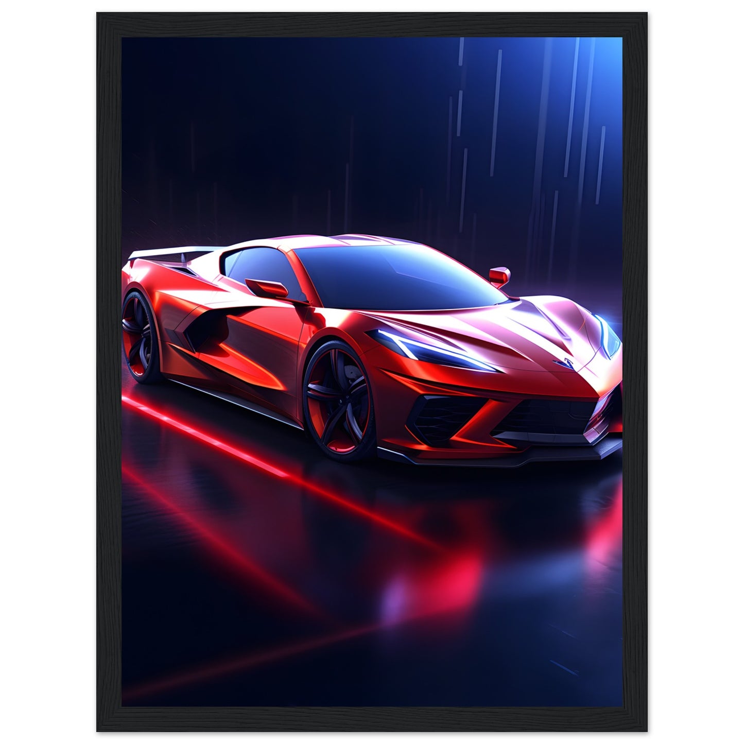 Chevrolet Corvett - Poster